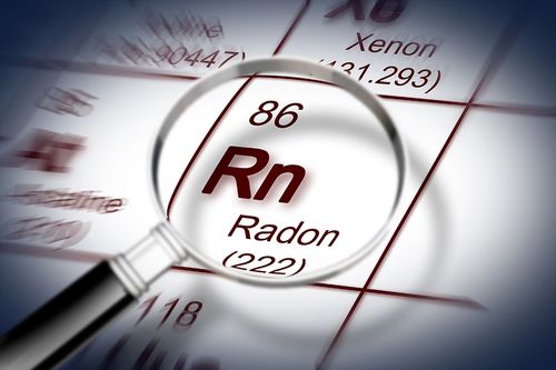 Das Edelgas Radon ist radioaktiv