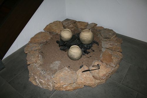 Burgmuseum - Feuerstelle
