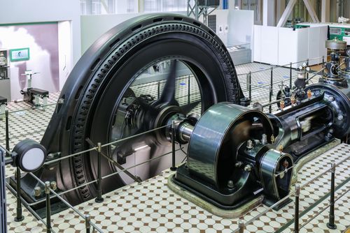 Dampfmaschine im TECHNOSEUM Mannheim