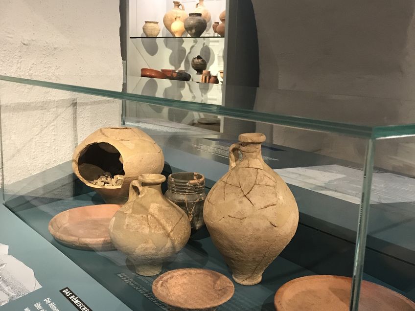 Seltene Schätze aus vergangenen Zeiten sind in der neuen Dauerausstellung im Stadtmuseum zu sehen: Ein römisches Brandgrab aus Rastatt