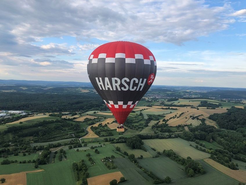 Abenteuer mit Ausblick: die Fahrt mit einem Heißluftballon