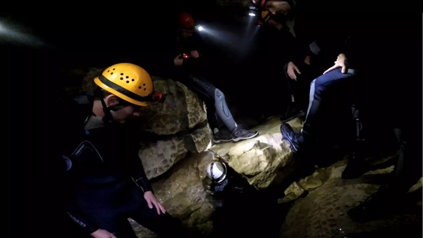 Beeindruckende Erlebnisführung durch die Falkensteiner Höhle