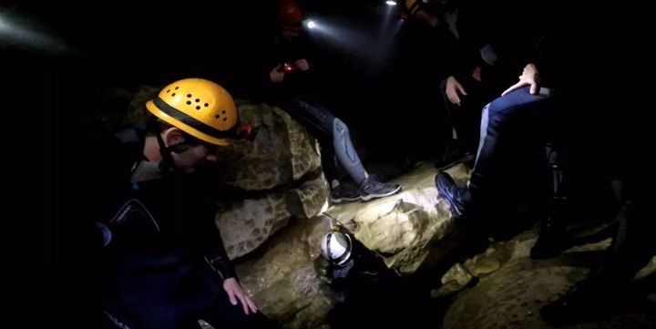 Falkensteiner Höhle: die aktive Wasserhöhle