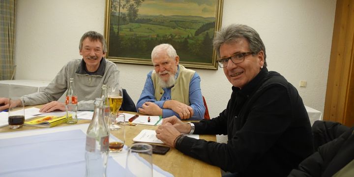 Vorstand von links Jens Buckenberger 1. Vorstand, Hubert Obergfell 2. Vorstand, Jürgen Beck Schatzmeister