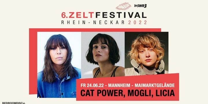 5 x 2 Tickets für Cat Power, Mogli & Licia gewinnen