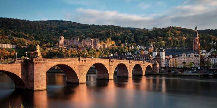 Schloss Heidelberg alte Brücke