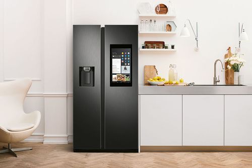 Smarter Kühlschrank in der Küche