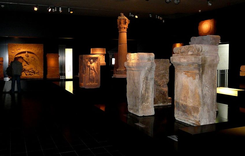 Steindenkmäler im Römermuseum Osterburken