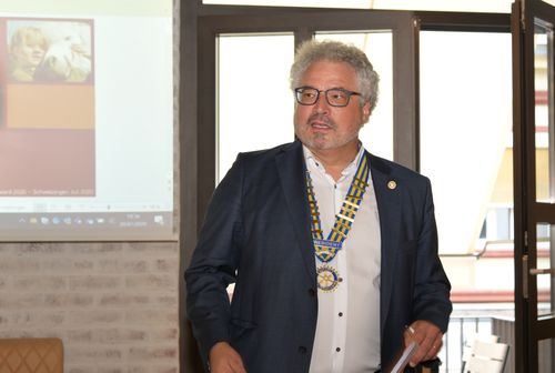 Rotary Präsident Professor Doktor Michael Hauth