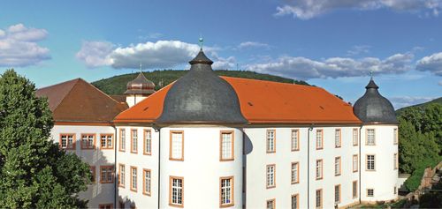 Außenansicht des Ettlinger Schlosses