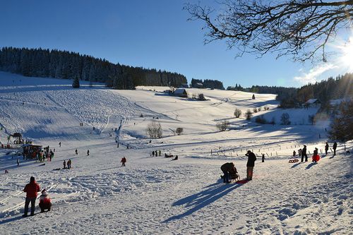 Dobel-Skilift Schönwald im Schwarzwald