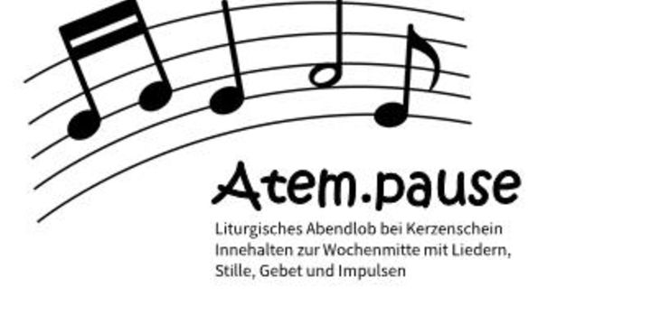 Der Kirchenchor lädt herzlich ein zur ersten Atem.pause am Dienstag, 05.03.2024 Von 19.00 Uhr bis 20.00 Uhr In der Laurentiuskirche in Erbstetten