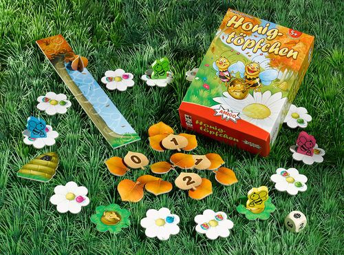 Das kooperative Spiel "Honigtöpfchen" bringt Kindern mit Spaß der Natur näher