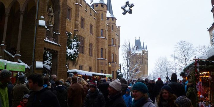 Weihnachtsmarkt auf der Burg Hohenzollern