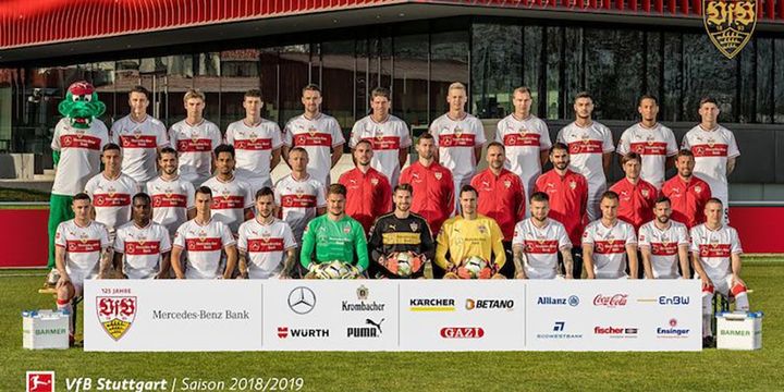 VfB Stuttgart Mannschaftsbild 2018-19