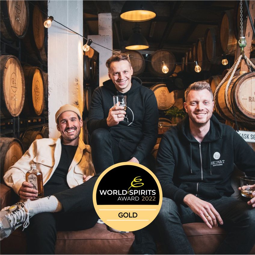 2022 haben die Heimat Distillers aus Schwaigern für ihren weißen Rum Gold bei der Spirituosenweltmeisterschaft geholt. 