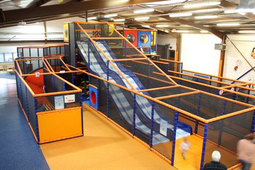 Indoor-Spielplatz im Erlebnismuseum Fördertechnik