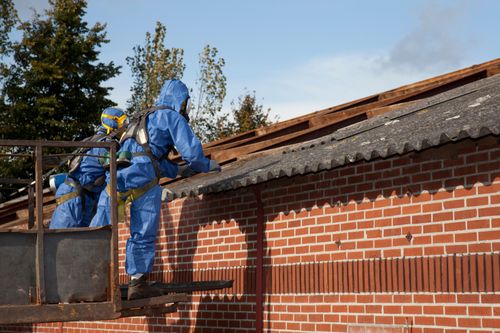 Asbest-Dach-Sanierung