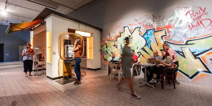 Kiosk und Graffiti, Kiosk als partizipative Ausstellungsfläche / Graffiti Hip Hop Kulturzentrum Combo 
