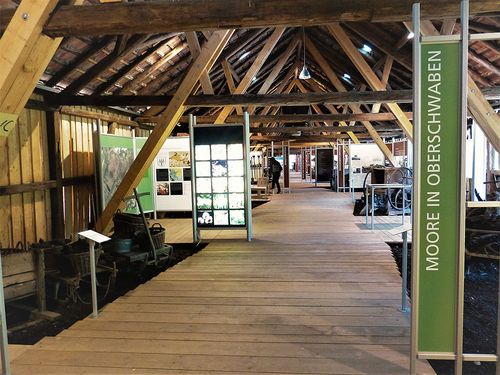 Ein Blick in das Oberschwäbische Torfmuseum