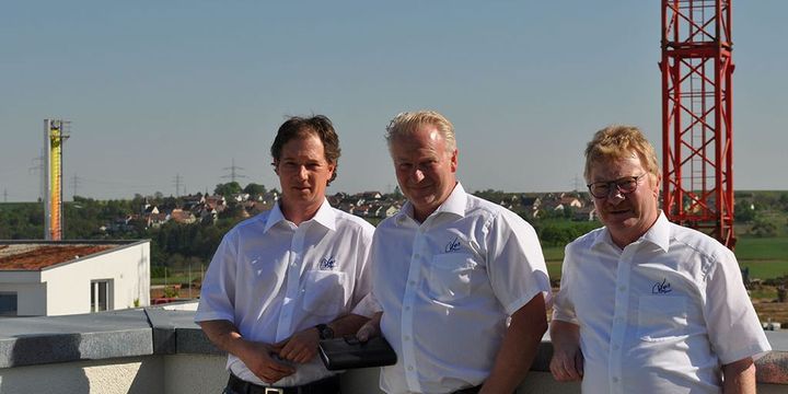 Matthias, Rüdiger und Roland Veit von Veit Wohnbau