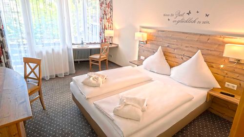 Doppelzimmer komfort im Hotel-Resort Waldachtal im Schwarzwald