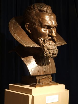 Statue von Johannes Kepler im Keplermuseum Weil der Stadt