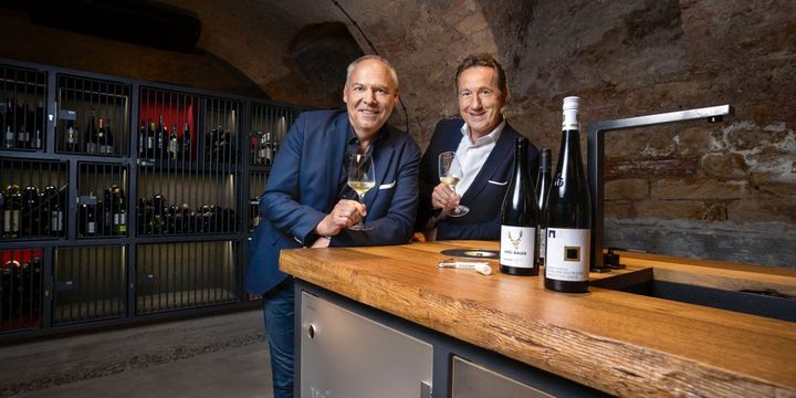 Winebank-Gründer Thomas Velten und Frank Wolz 