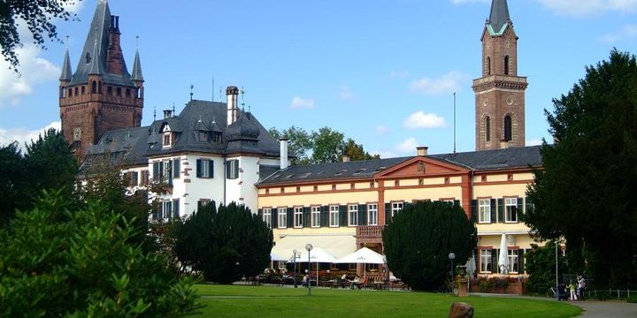 Schloss und Schlosspark in Weinheim