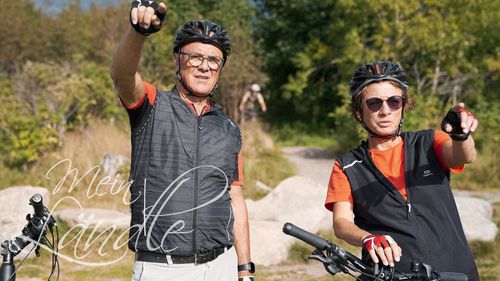 Klaus und Sonja Faber-Schrecklein auf E-Bike-Tour