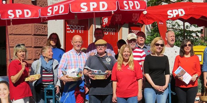 Hockenheim-SPD-Osterstand