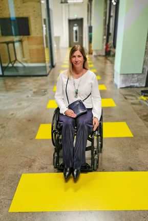 Schwerbehindertenvertrauensfrau Marina Zdravkovic von der Siemens AG