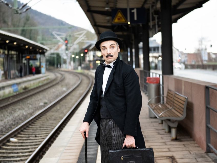 Schauspieler Hendrik Richter (Hercule Poirot)