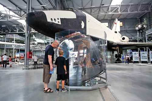 Raumfahrthalle im Technik Museum Speyer