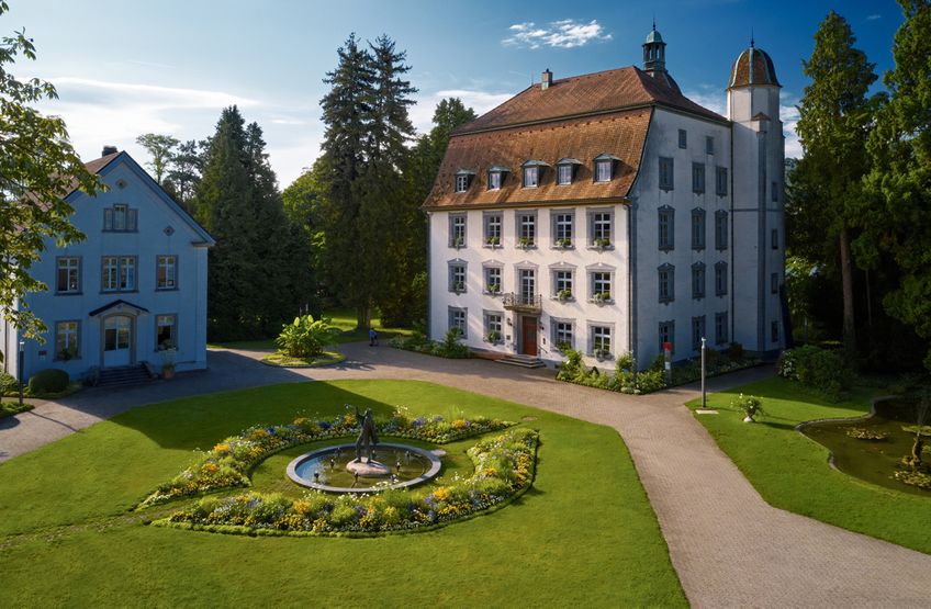 Außenansicht des Hochrheinmuseums Schloss Schönau