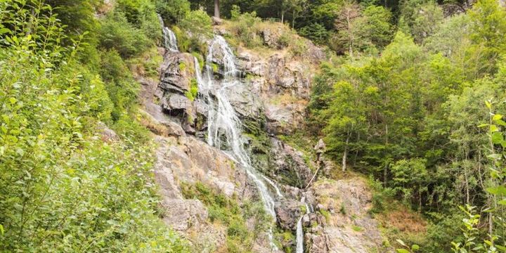 Todtauer Wasserfall aus der Ferne 
