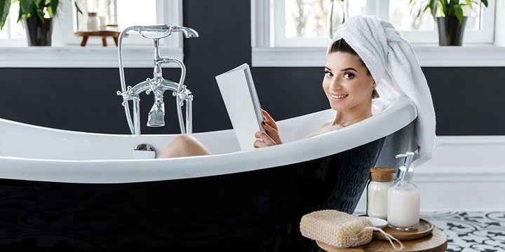Badezimmer als Wellness-Oase