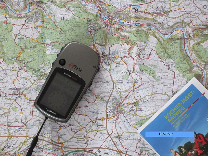 GPS-Geocaching in Ingelfingen