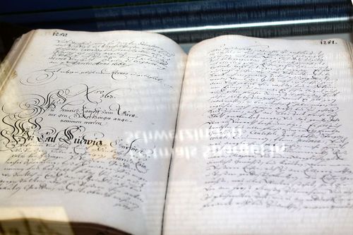 Ersterwähnung des Schwetzinger Spargels in einer Urkunde des Kurfürsten Carl Ludwig von 1668.