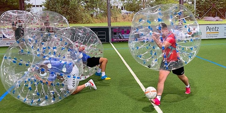 10 % Rabatt auf Bubble Soccer-Erlebnis