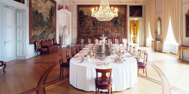 Speisesaal im Schloss Mannheim