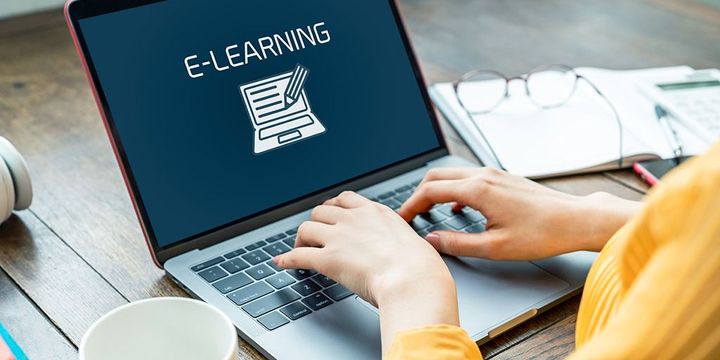 E-Learning am Laptop