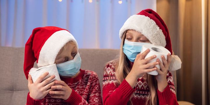 Humor in der Pandemie: Klopapier zu Weihnachten