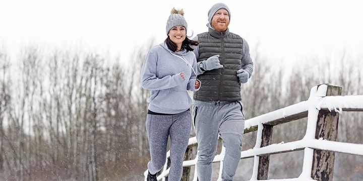 Ausdauersport stärkt die Gesundheit - auch im Winter.