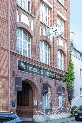 Eingang des Uhren- und Industriemuseums in Villingen-Schwenningen