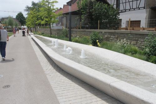 Die Wasserwege sorgen für eine gute Abkühlung. 