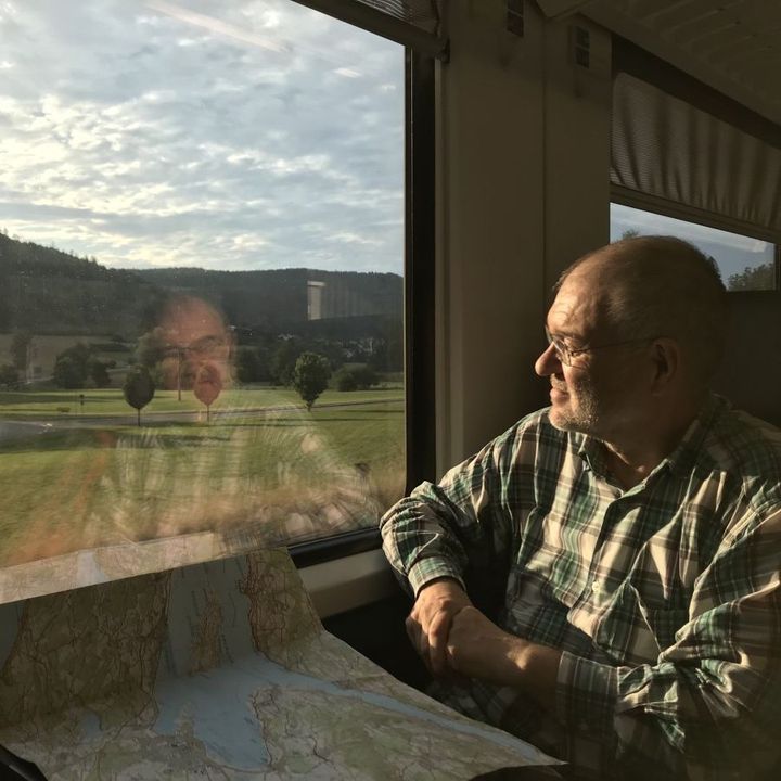 Dieter Buck hat Baden-Württemberg per Bahn erwandert
