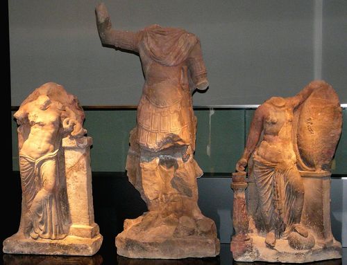 Statuen im Römermuseum Osterburken