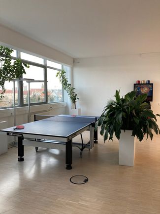 Tischtennisplatte bei der collective mind solutions GmbH 