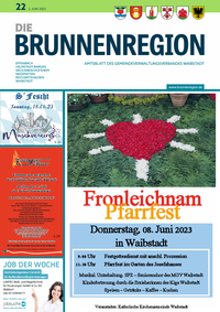 Nachrichtenblatt Brunnenregion 22/2023